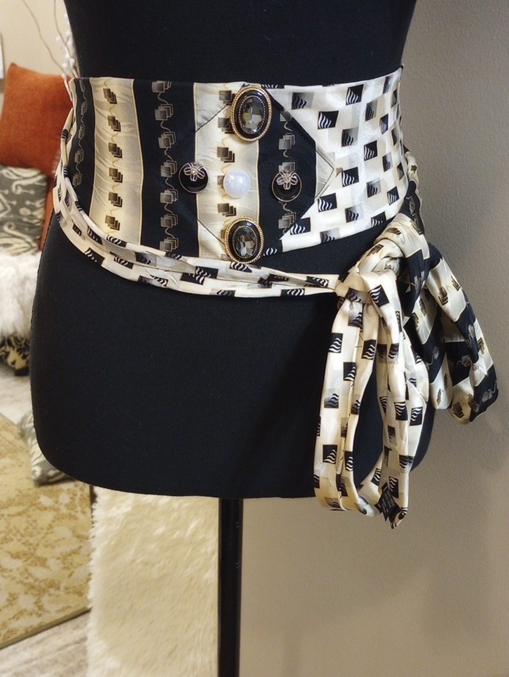 Women's Fashion Tie Belt